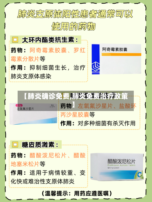 【肺炎确诊免费,肺炎免费治疗政策】