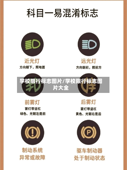 学校限行标志图片/学校限行标志图片大全