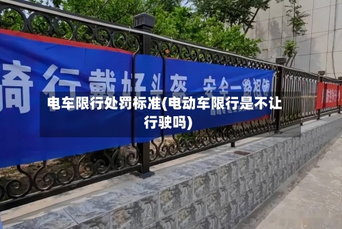 电车限行处罚标准(电动车限行是不让行驶吗)