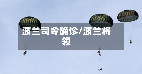 波兰司令确诊/波兰将领