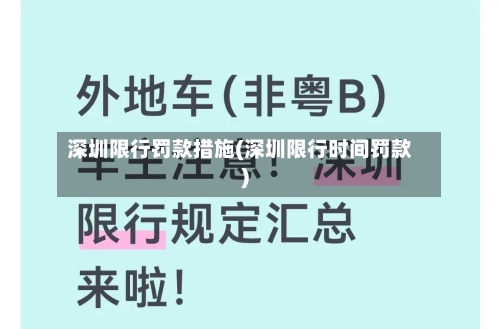 深圳限行罚款措施(深圳限行时间罚款)-第3张图片