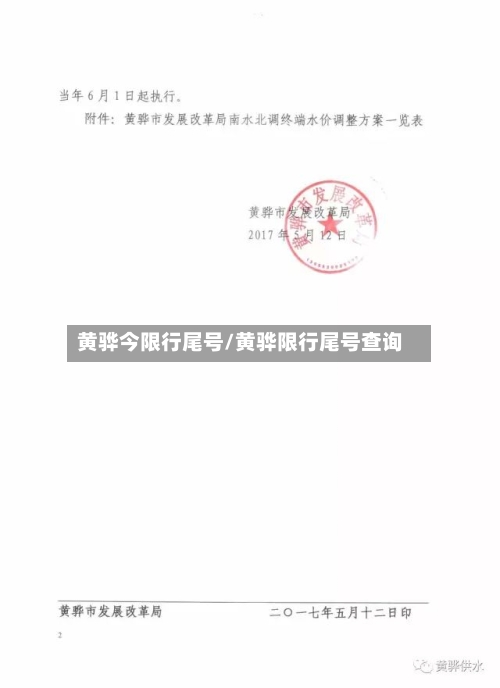 黄骅今限行尾号/黄骅限行尾号查询-第3张图片