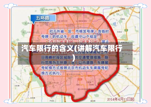 汽车限行的含义(讲解汽车限行)-第3张图片