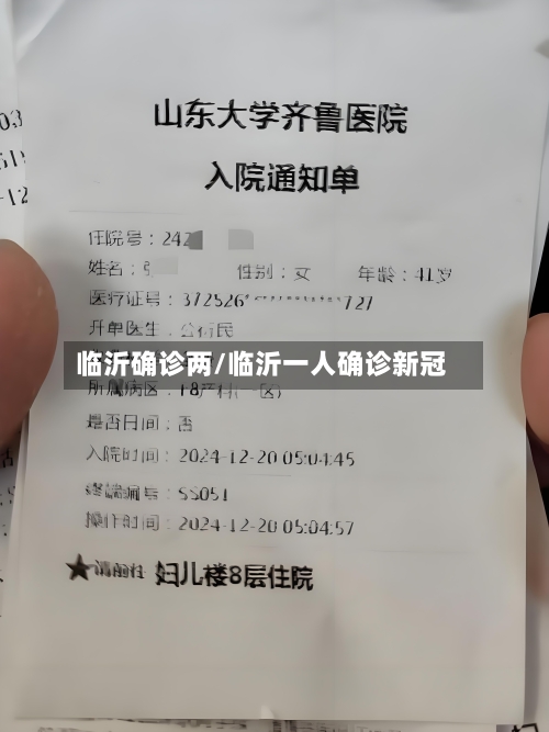 临沂确诊两/临沂一人确诊新冠-第2张图片
