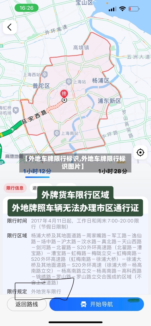 【外地车牌限行标识,外地车牌限行标识图片】-第2张图片