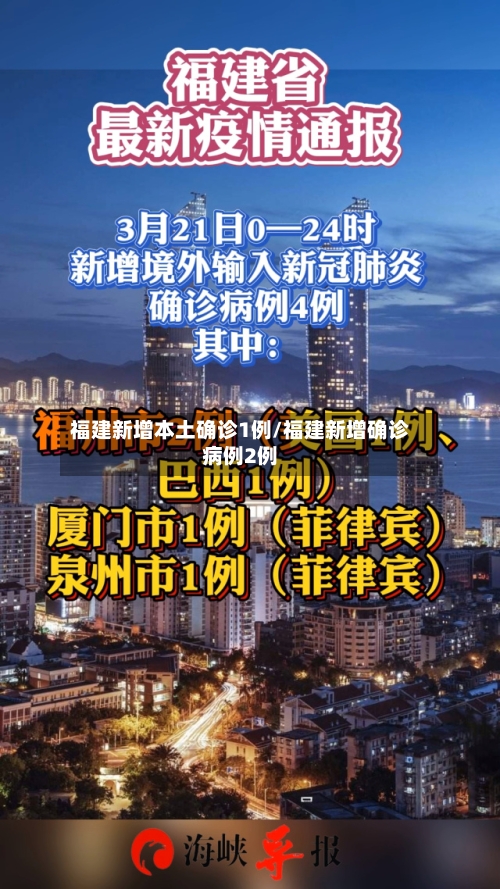 福建新增本土确诊1例/福建新增确诊病例2例
