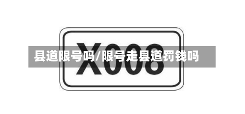 县道限号吗/限号走县道罚钱吗