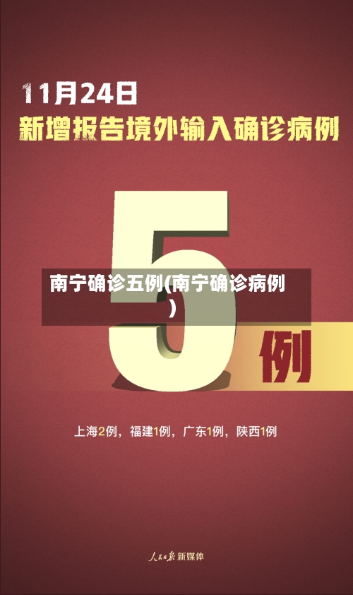 南宁确诊五例(南宁确诊病例)