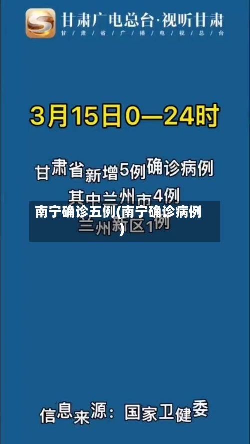 南宁确诊五例(南宁确诊病例)-第3张图片