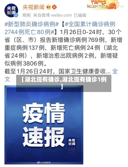 【湖北现有确诊,湖北现有确诊1例】