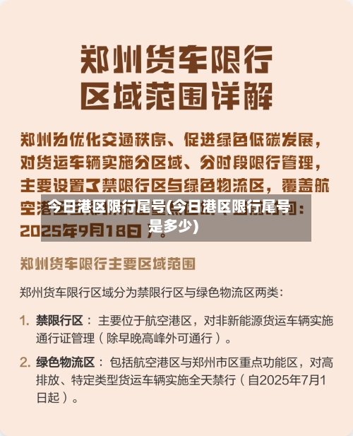 今日港区限行尾号(今日港区限行尾号是多少)