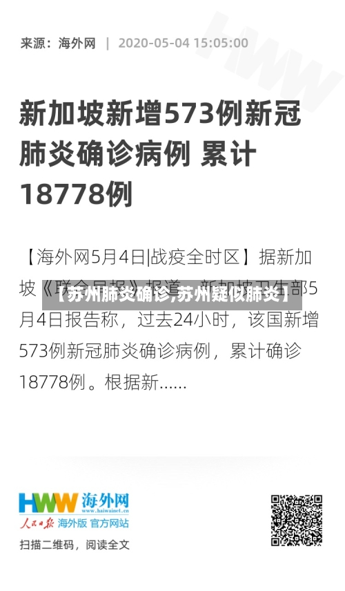 【苏州肺炎确诊,苏州疑似肺炎】