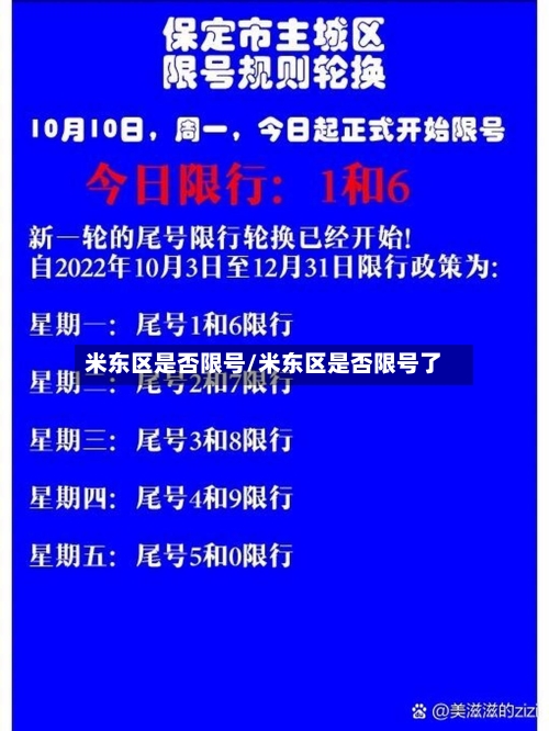 米东区是否限号/米东区是否限号了