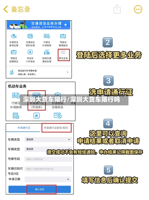 深圳大货车限行/深圳大货车限行吗-第2张图片