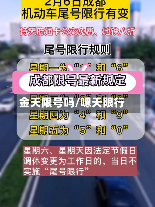 金天限号吗/嗯天限行