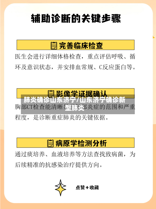 肺炎确诊山东济宁/山东济宁确诊新型肺炎