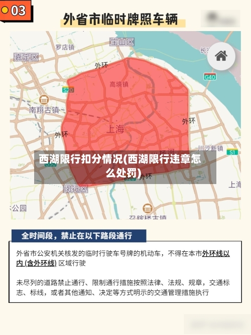 西湖限行扣分情况(西湖限行违章怎么处罚)
