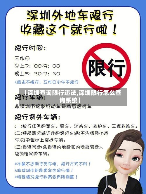 【深圳查询限行违法,深圳限行怎么查询系统】