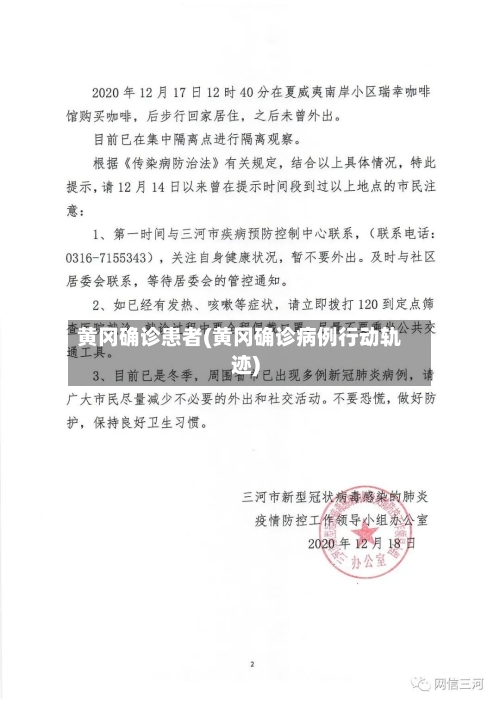 黄冈确诊患者(黄冈确诊病例行动轨迹)-第3张图片