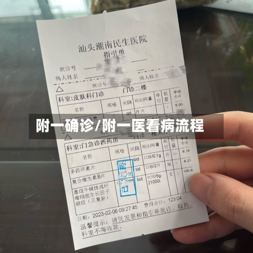 附一确诊/附一医看病流程-第2张图片