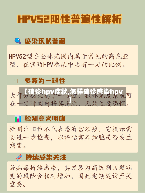 【确诊hpv症状,怎样确诊感染hpv】-第3张图片