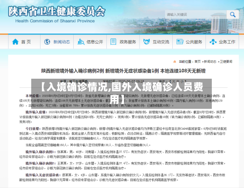 【入境确诊情况,国外入境确诊人员费用】-第3张图片
