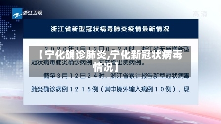 【宁化确诊肺炎,宁化新冠状病毒情况】-第2张图片