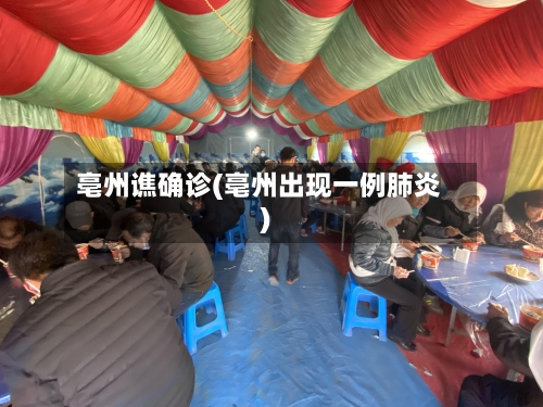 亳州谯确诊(亳州出现一例肺炎)-第3张图片