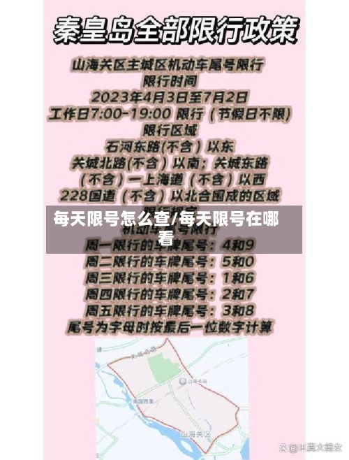 每天限号怎么查/每天限号在哪看