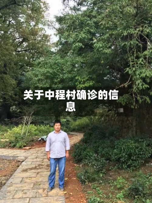 关于中程村确诊的信息