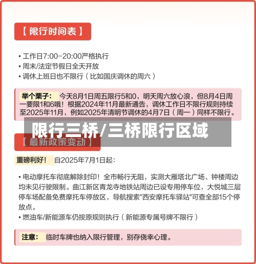 限行三桥/三桥限行区域