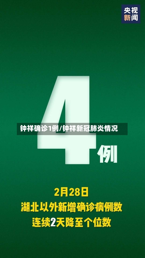 钟祥确诊1例/钟祥新冠肺炎情况