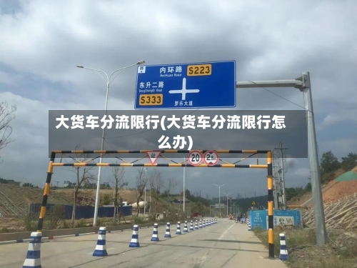 大货车分流限行(大货车分流限行怎么办)-第2张图片