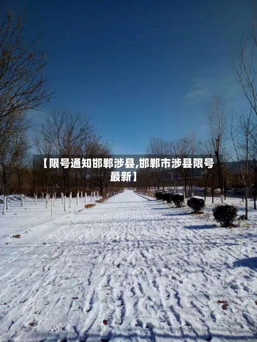 【限号通知邯郸涉县,邯郸市涉县限号最新】-第2张图片