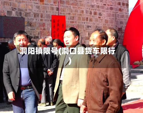 洞阳镇限号(洞口县货车限行)-第2张图片