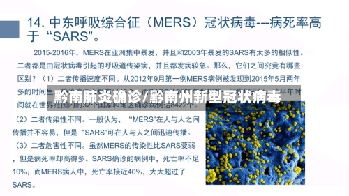 黔南肺炎确诊/黔南州新型冠状病毒-第2张图片