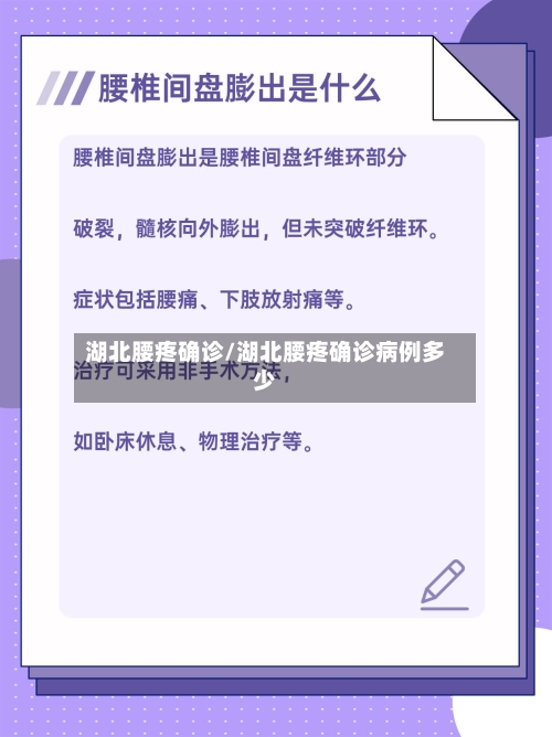 湖北腰疼确诊/湖北腰疼确诊病例多少-第3张图片