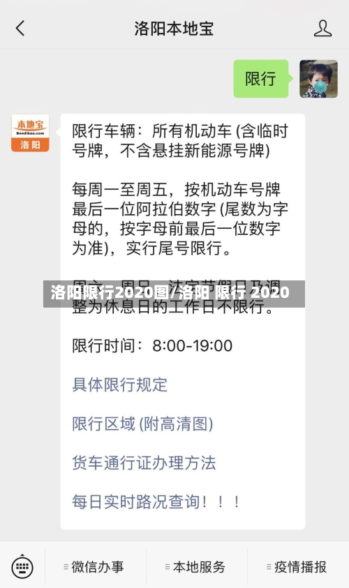 洛阳限行2020图/洛阳 限行 2020-第3张图片