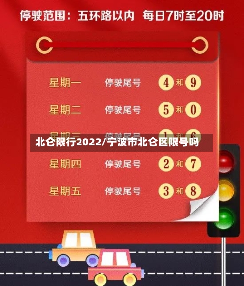 北仑限行2022/宁波市北仑区限号吗-第2张图片