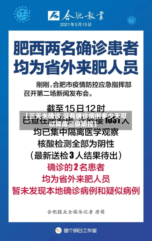【三天未确诊,没有确诊病例多少天可以降成三级防控】-第2张图片