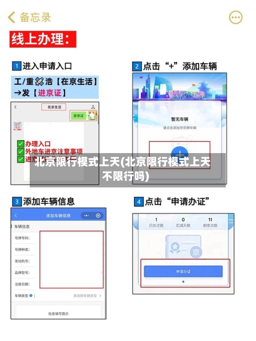 北京限行模式上天(北京限行模式上天不限行吗)-第2张图片