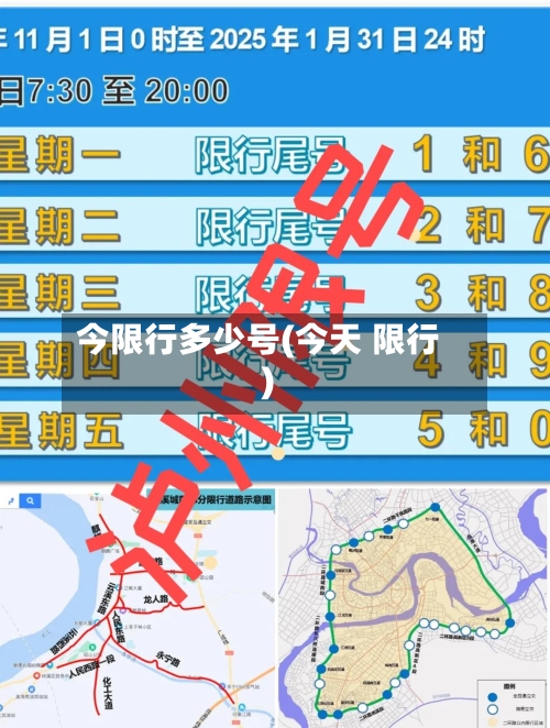 今限行多少号(今天 限行)-第2张图片