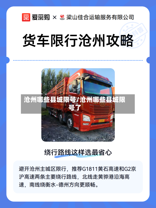 沧州哪些县城限号/沧州哪些县城限号了