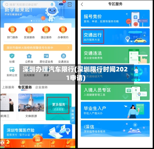 深圳办理汽车限行(深圳限行时间2021申请)-第2张图片