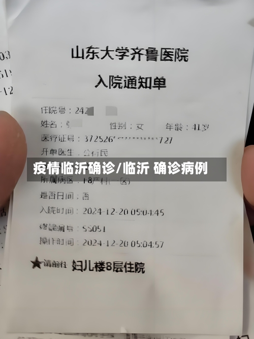疫情临沂确诊/临沂 确诊病例