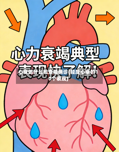 心衰做什么检查能确诊(轻度心衰的10个表现)-第3张图片