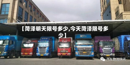 【菏泽明天限号多少,今天菏泽限号多少】