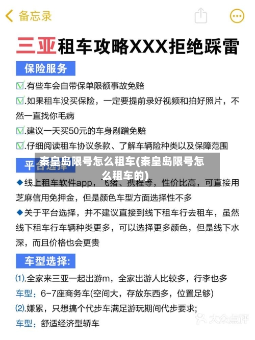 秦皇岛限号怎么租车(秦皇岛限号怎么租车的)