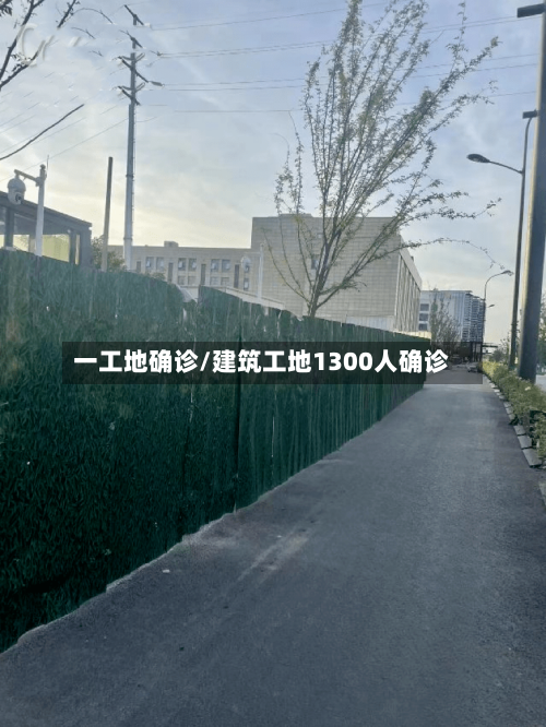 一工地确诊/建筑工地1300人确诊