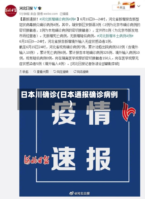 日本川确诊(日本通报确诊病例)